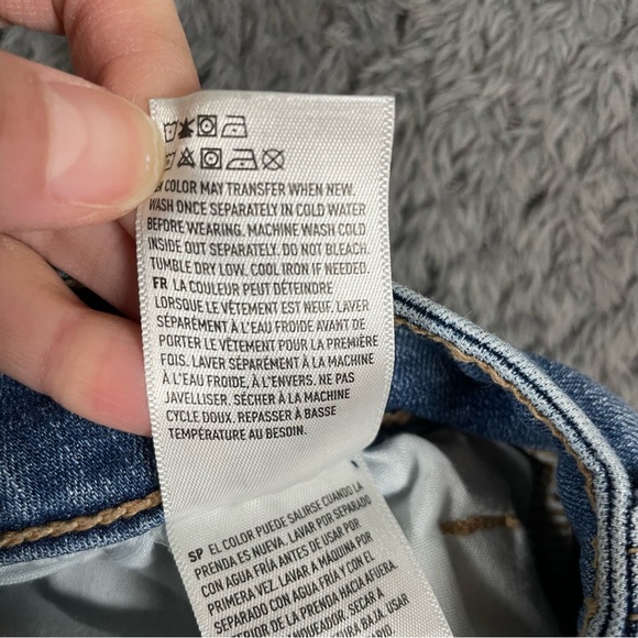 American Eagle Hi-Rise Skinny Kick Jeans Womens Size 10 X-Short Bootcut Denim - Picture 6 of 11